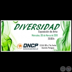 Diversidad - Muestra de Artes Visuales - Miércoles 6 de marzo de 2019